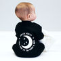 Personalised Love You To The Moon And Back Sleepsuit, thumbnail 3 of 5