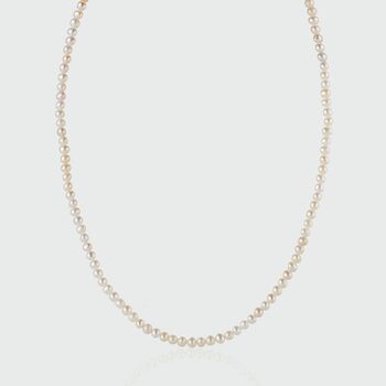 Lexham Freshwater Pearl And Gold Plated Necklace, 3 of 5