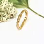 Gold And Diamond Nature Twig Wedding Ring, thumbnail 5 of 6