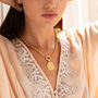 Gold Vermeil Embrace Bolo Chain Necklace, thumbnail 1 of 4