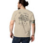 Edinburgh Coffee Scene Cotton Embroidered T Shirt, thumbnail 9 of 12