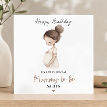 Mummy To Be Birthday Card, New Mum Card, 2 of 4