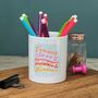 The Art Of Teaching Pencil Pot For Teacher, thumbnail 3 of 3