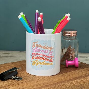 The Art Of Teaching Pencil Pot For Teacher, 3 of 3