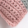 My First Striped Cushion Cover Crochet Kit, thumbnail 4 of 10