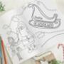 Personalised 'It's Christmas' Colouring Book, thumbnail 4 of 5