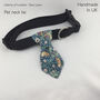 Handcrafted Personalised Pet Accessory In Liberty Print, thumbnail 1 of 5