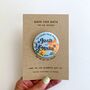 Tropical Floral Save The Date Magnet, thumbnail 1 of 3