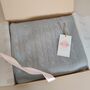 Personalised Pure Cashmere Baby Blanket Gift Boxed, thumbnail 2 of 12