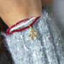 Bracelet Stack With Bow Charm, thumbnail 7 of 11