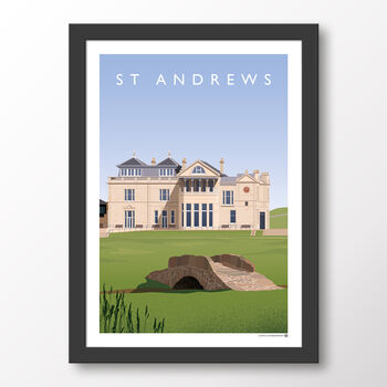St Andrews Golf Poster, 8 of 8