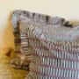 Indian Block Print Cushion, Housewarming Gift, thumbnail 3 of 3