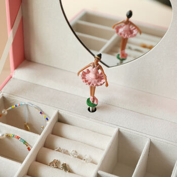 Pink Musical Jewellery Box, 5 of 5