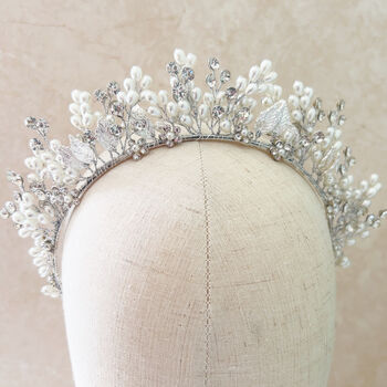 Pearl Bridal Crown, 6 of 6