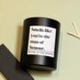 Man Of Honour Candle For Him Wedding Gifts, thumbnail 2 of 5