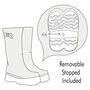 Personalised Large Welly Boots Plant Pots, thumbnail 2 of 4