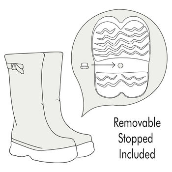 Personalised Large Welly Boots Plant Pots, 2 of 4