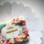Personalised Wild Flower Mini Slab Biscuit Gift, thumbnail 2 of 4