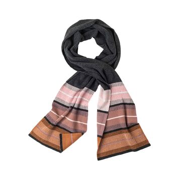 Pembrey Merino Lambswool Reversible Scarf, 2 of 3