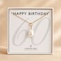60th Birthday Gift For Her, Personalised Pearl Necklace, thumbnail 1 of 10