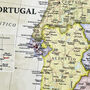 Map Of Spain And Portugal Classic Edition, thumbnail 5 of 6