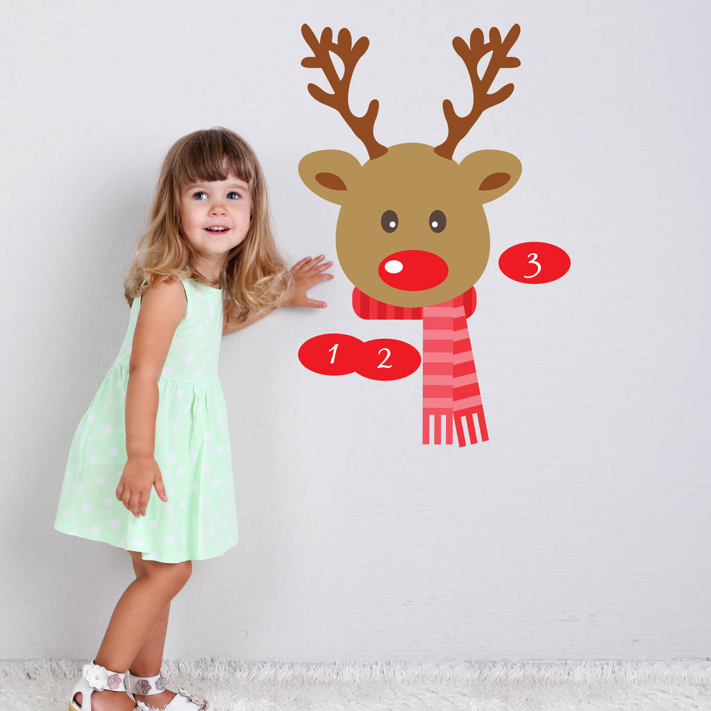 Pin The Nose On The Reindeer Game