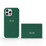 Personalised Gift Set | Leather iPhone Case And Card Holder, thumbnail 6 of 7