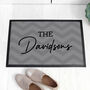 Personalised Family Indoor Doormat, thumbnail 1 of 5