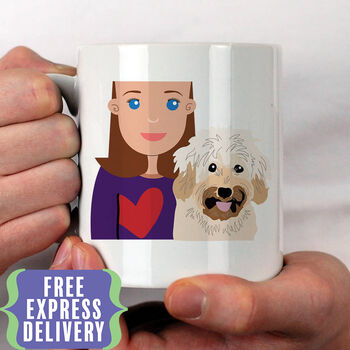 Personalised Dog Mum Mug, 2 of 12