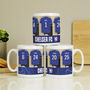Chelsea Football Club Dressing Room Mug, thumbnail 3 of 4