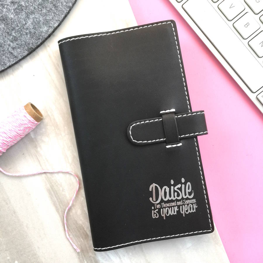 2017 Personalised Pocket Diary By Pickle Pie Gifts
