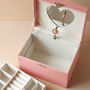 Personalised Name Ballerina Fairy Musical Jewellery Box, thumbnail 4 of 6