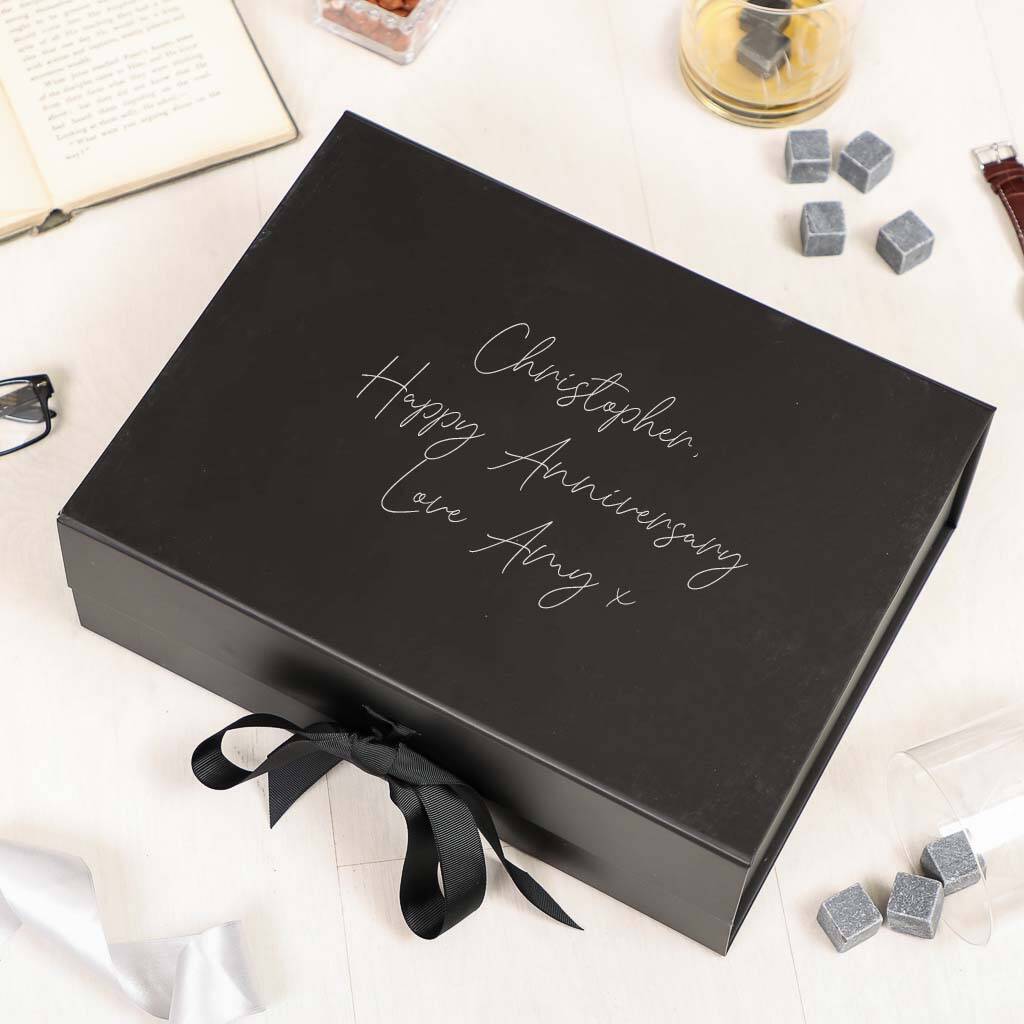 Luxury Personalised Gift Box With Ribbon, 1 of 5