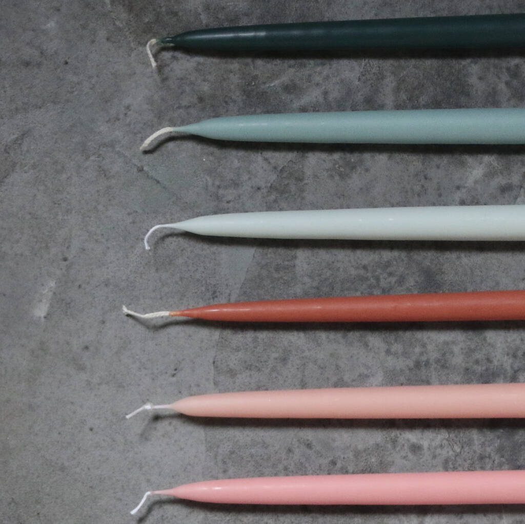 Hand Dipped Taper Candles By Smith & The Magpie