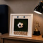 Personalised 3D , Astro Football Frame, thumbnail 1 of 2