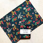 Cherry Blossom Floral Patterned Tea Towel, thumbnail 6 of 9