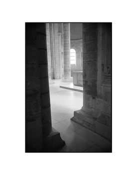 Columns, Fontevraud Abbey Photographic Art Print, 3 of 4