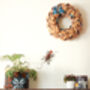 African Hessian Autumn Wreath, thumbnail 6 of 6