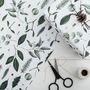 Luxury Botanical Christmas Wrapping Paper, Greenery, thumbnail 3 of 4