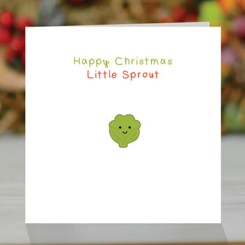 Little Sprout, Babies Christmas Card, 3 of 5