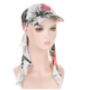 Chemo Headwear Beanie Hat Cap With Headscarf, thumbnail 6 of 9