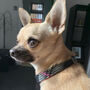 Coco And Pink Harris Tweed Dog Collar, thumbnail 6 of 8