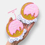 Personalised Eid Mubarak Single Iced Biscuit Letterbox Gift, thumbnail 2 of 9