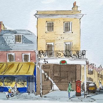 Dulwich Village London Limited Edition Giclee Print, 5 of 8