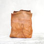 Leather Paper Bag With String Closure, thumbnail 6 of 10