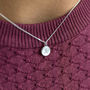 Sterling Silver Pendant Necklace With Star Motif, thumbnail 8 of 11