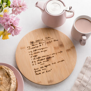 Personalised Handwriting Recipe Chopping Board For Her, 8 of 9