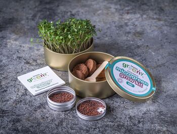 Grow Your Own Microgreens Teeny Greeny Micrology® Kit, 9 of 12