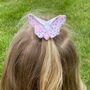 Fabric Butterfly Hair Bands For Little Girls Hair, thumbnail 11 of 12