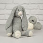 Mabel Bunny Easy Knitting Kit, thumbnail 1 of 7